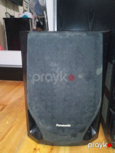 Panasonic musiqi mərkəzi – tam komplekt (əsas blok + 2 akustik
