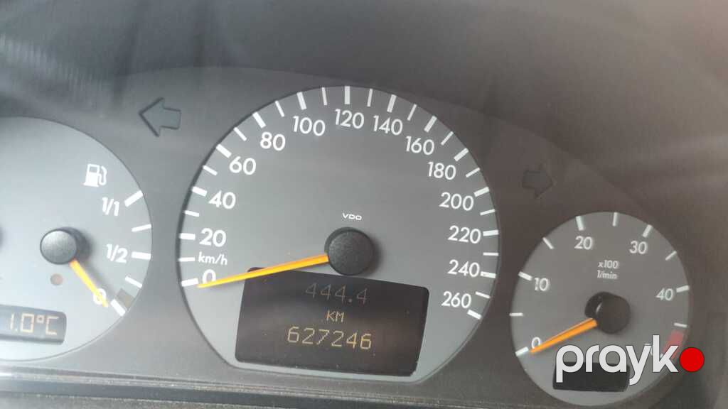 Mercedes E 270, 2.7 L, 2000 il, 627 246 km — Avtomobillər, Bakı (5)
