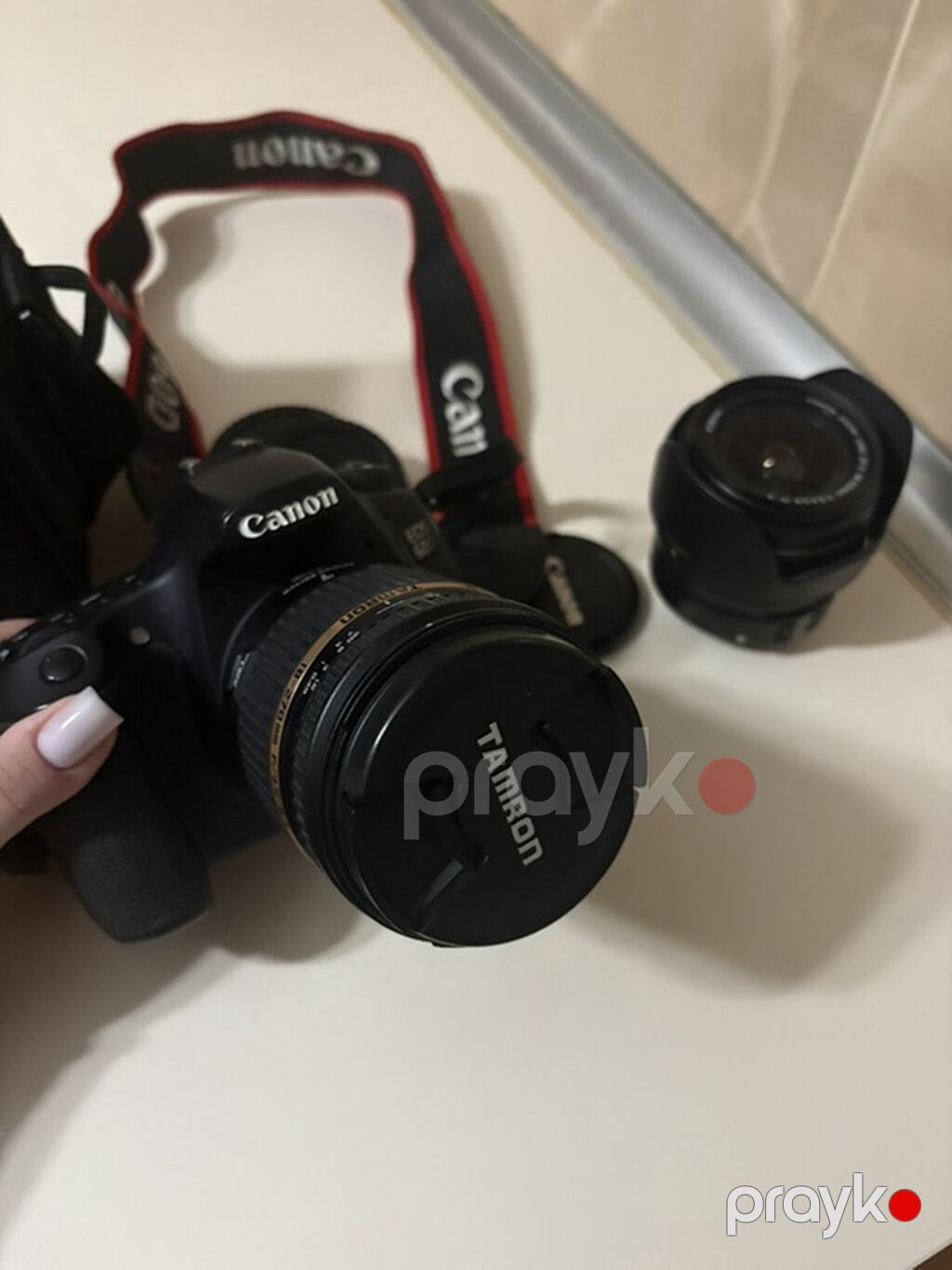 Canon EOS Dslr fotoaparat + linzalar dəsti Məhsul tərkibi: - Canon — Fotoaparat, Bakı (3)