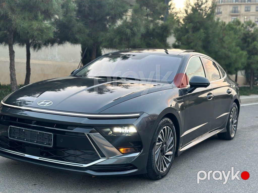 Hyundai Sonata, 2.0 L, 1.62 kWh, 2024 il, 7 000 km — Avtomobillər, Bakı (3)