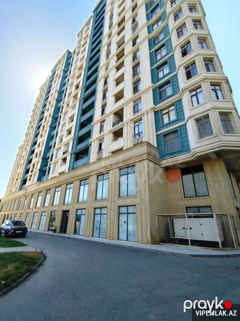 Nərimanov rayonunda 3 otaqlı Yeni tikili Satılır, 110 m²