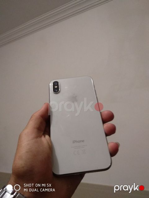 IPhone X, 64 GB, Ağ, Face ID — Gəncə