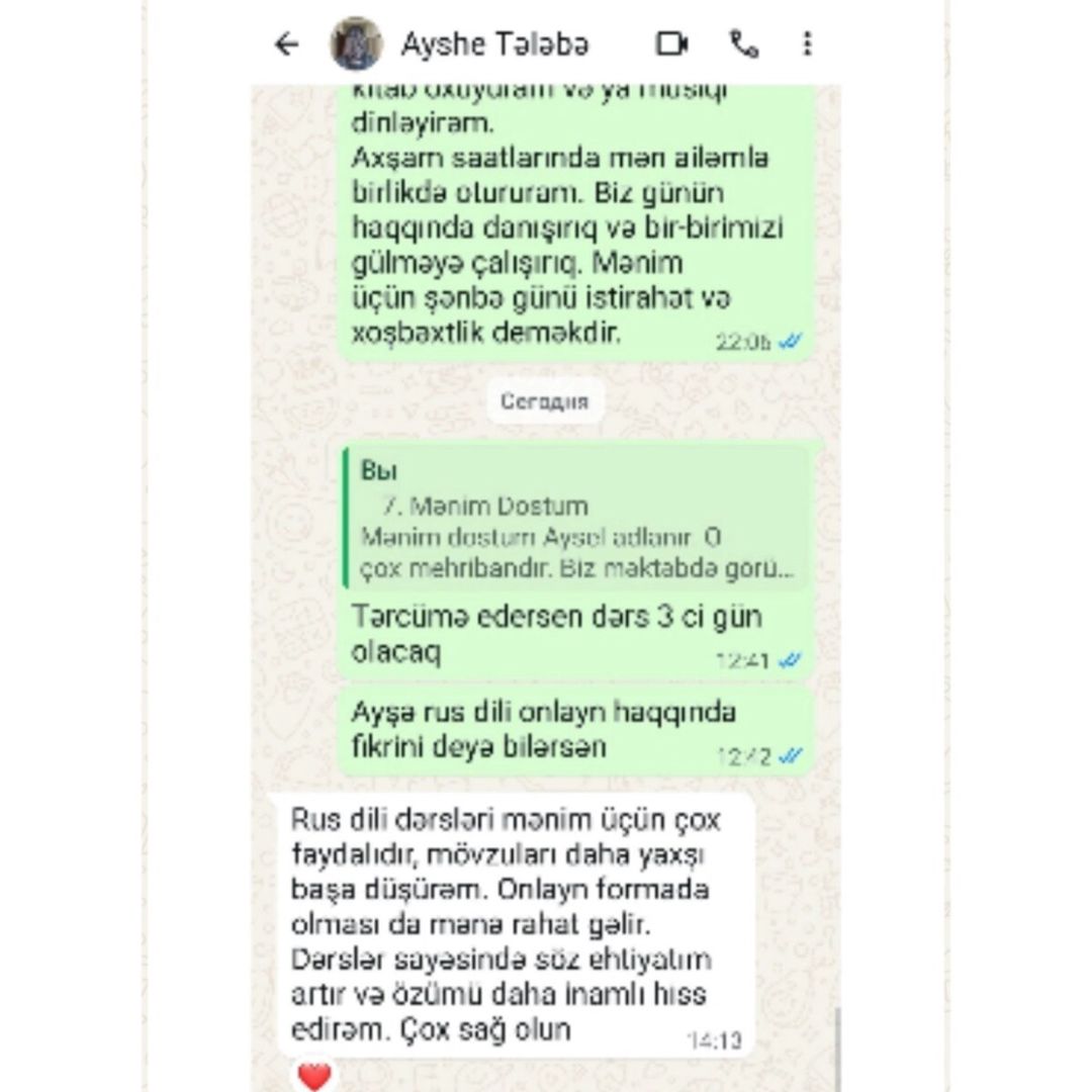 Rus dili hazırlığı — Təlim, kurslar, Bakı (7)
