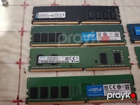 Operativ yaddaş (RAM) Crucial, 16 GB, 2400 Mhz, DDR4, PC üçün, İşlənmiş — Bakı