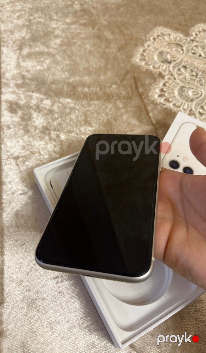 Apple iPhone 11 White 128GB/4GB — Smartfonlar, Bakı (2)
