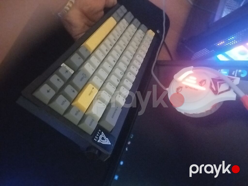 Ajazz Ak650 rgb game klavye moon light switchler Mechanıc — Klaviaturalar və siçanlar, Sumqayıt (3)
