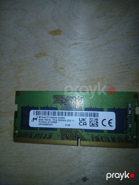Laptop RAM modulu - Model: MT4A4T1F64HZ-3G2B2 - Tutum: 8 GB — Cəlilabad