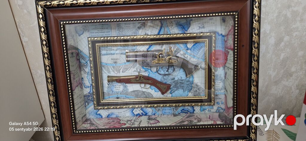 Dekorativ divar kompozisiyası – “Retro tapançalar” tematikası — Digər, Xırdalan (2)