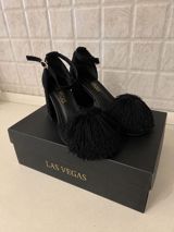 LAS Vegas brendi qadın ayaqqabısı - Rəng: Qara - Material: Zərif — Ayaqqabılar