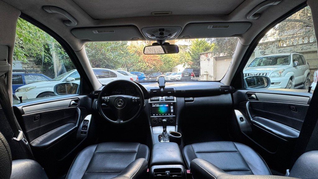 Mercedes C 230, 2.5 L, 2005 il, 447 330 km — Avtomobillər, Bakı (10)