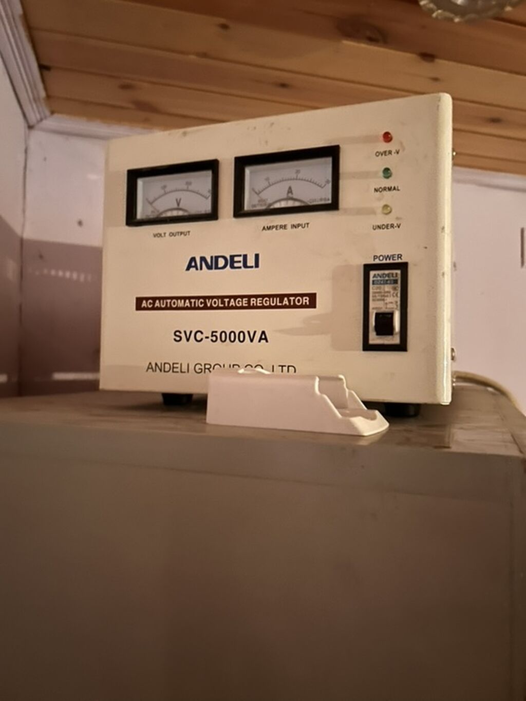 Hisense divar tipli split kondisioner ve Andeli SVC-5000VA gərginlik — Kondisioner və split-sistemlər, Kürdəmir (4)
