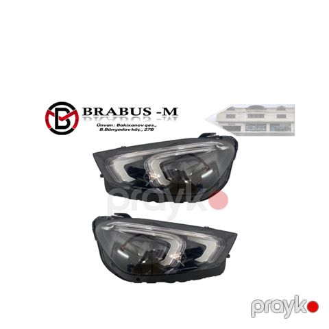 Mercedes W167 GLE multibeam farası