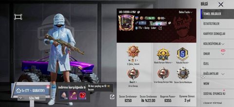 Pubg Mobile hesabı satılır Hesab doludur 19 yuks silah Destansı — İsmayıllı