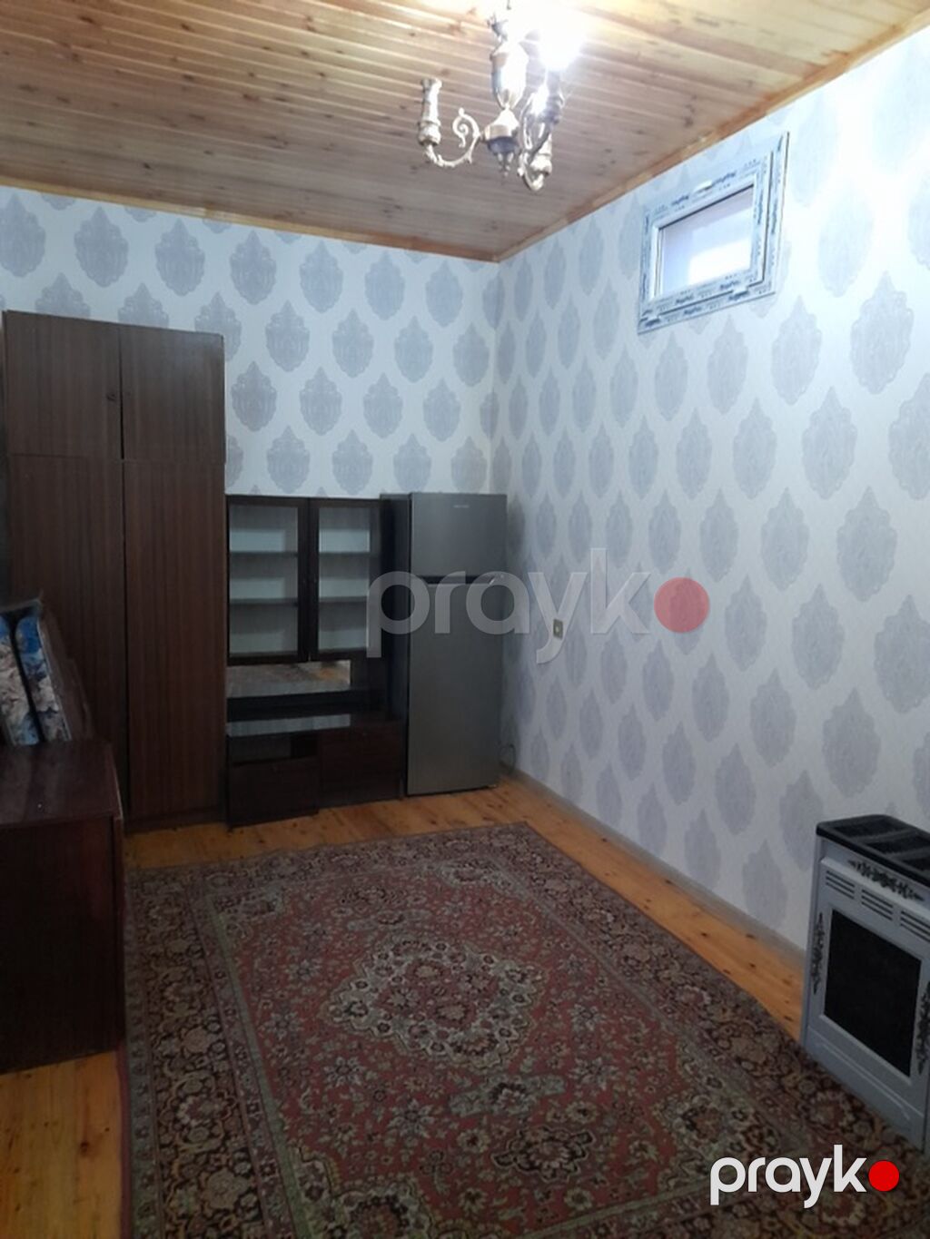 1 otaqlı ev – yaşamaq üçün tam hazır - Plan: geniş otaq, mətbəx — Mənzil, Digah (2)