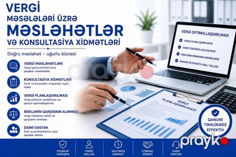 Vergi məsələri üzrə məsləhətlər və konsultasiya