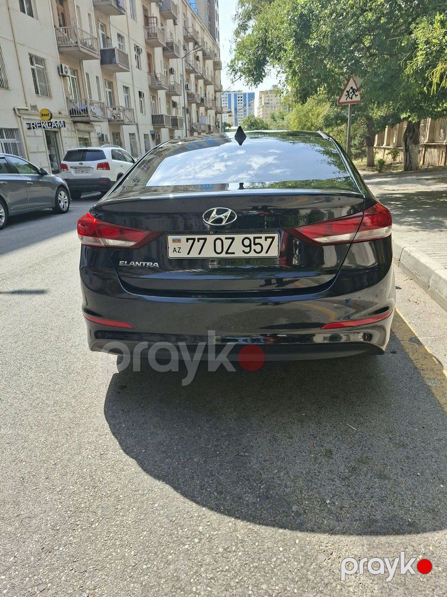 Hyundai Elantra, 2017 il — Avtomobillər, Bakı (6)