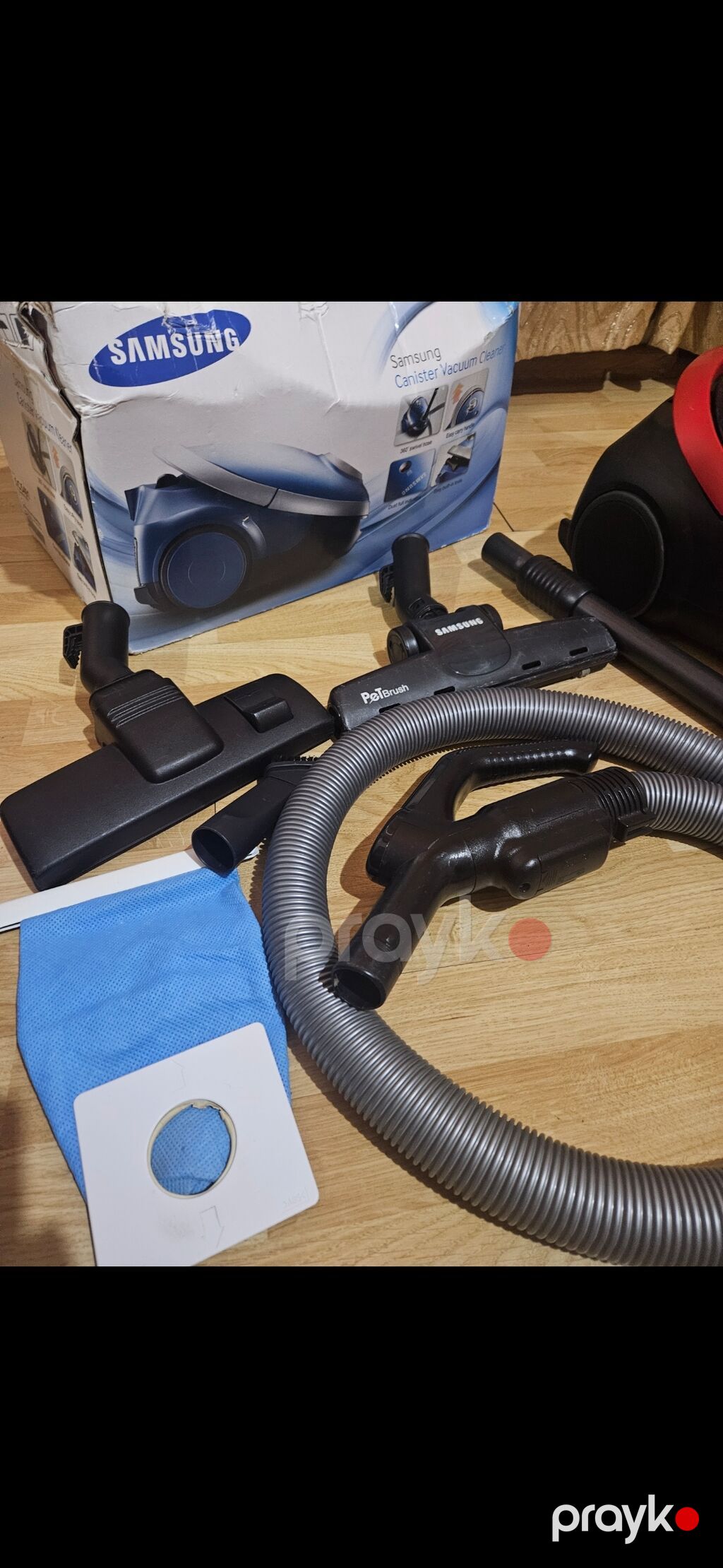 Samsung Canister Vacuum Cleaner tozsoran Xüsusiyyətlər: - Güc: 2100 W — Tozsoran, Masazır (3)
