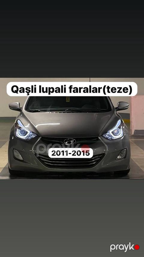 Hyundai Elantra 2011-2018 faraları