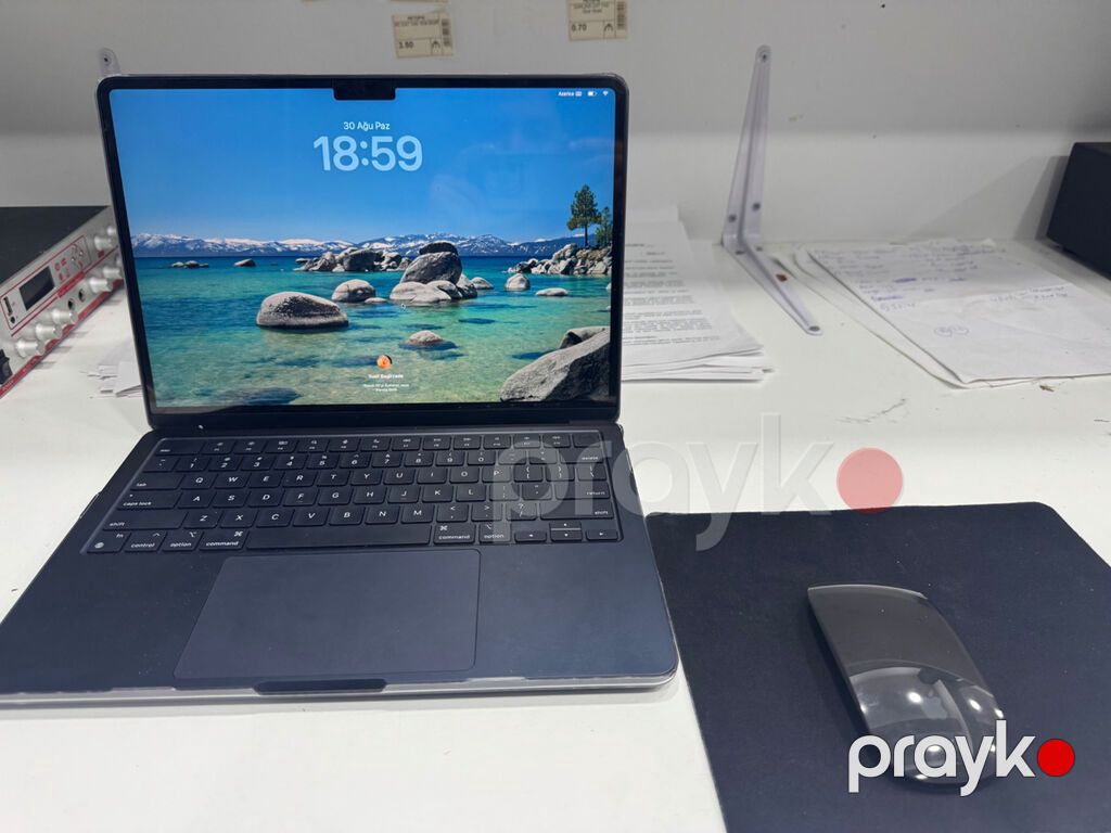 Apple Macbook M 2 98 Pil Cızıq yoxdur Dəyişən detalı yoxdur — Apple Macbook, Bakı (4)