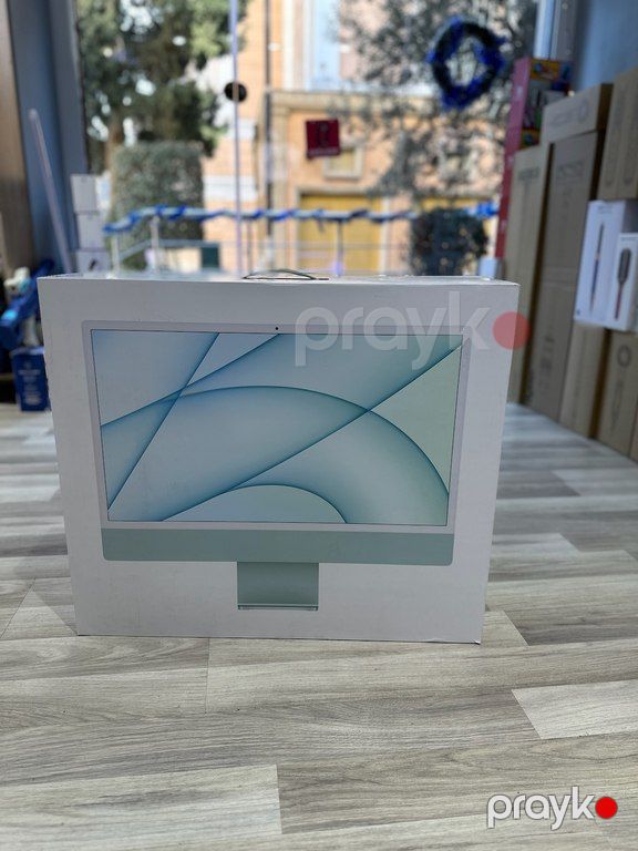 Apple iMac M1 Chip 256GB Green — Masaüstü kompüterlər, Bakı (2)