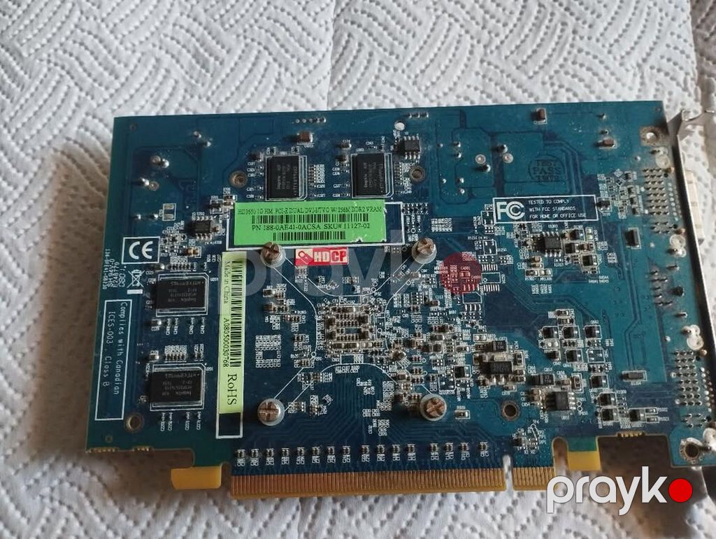 Sapphire ATI Radeon HD 3650 videokartı - GPU: ATI Radeon HD 3650 — Qrafik kartlar, Bakı (2)