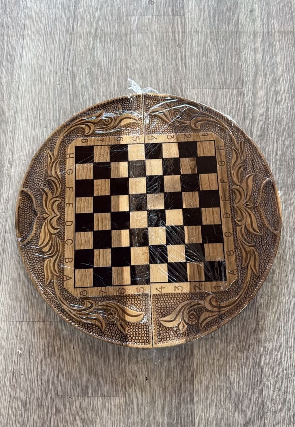Sahmat lar hazir elde var.cesid coxdu. Qoz agacindandi. Dest seklinde — Şax, şəkəh, nard, Bakı (7)