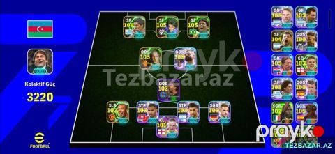 Efootball 2020 dən qalma 3220 kg — Bakı