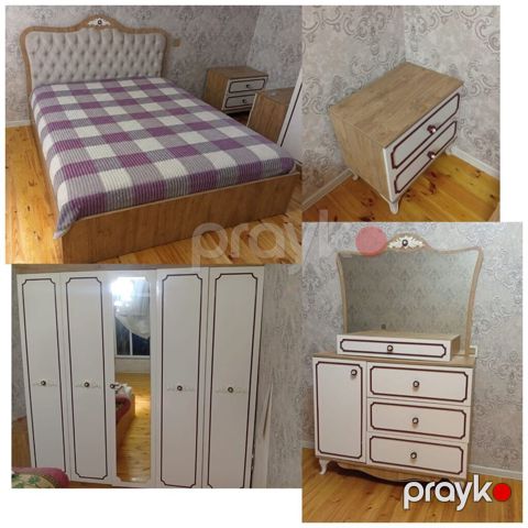 Endirim Yatağ dəsti satılır 400₼. Yaxşı vəziyyətdədi. Ünvan — Bakı