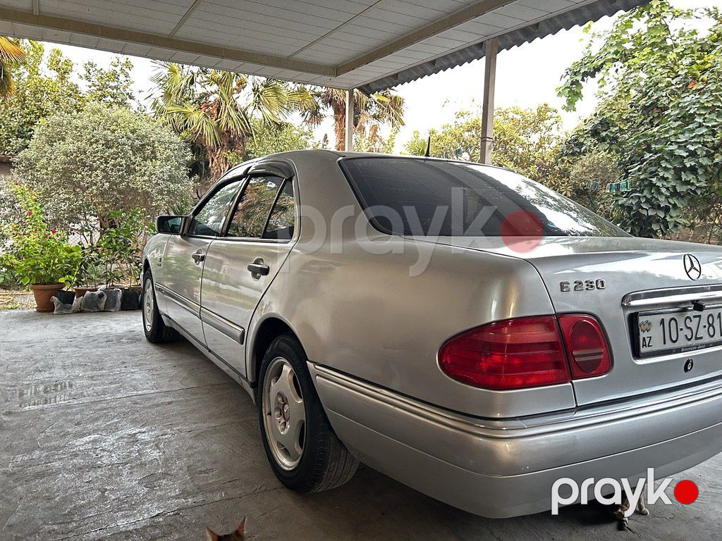 Mercedes E 230, 2.3 L, 1998 il, 543 260 km — Avtomobillər, Bərdə (5)