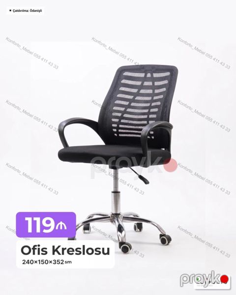 Ofis Kreslosu – ergonomik və rahat iş mühiti üçün ideal seçim — Bakı