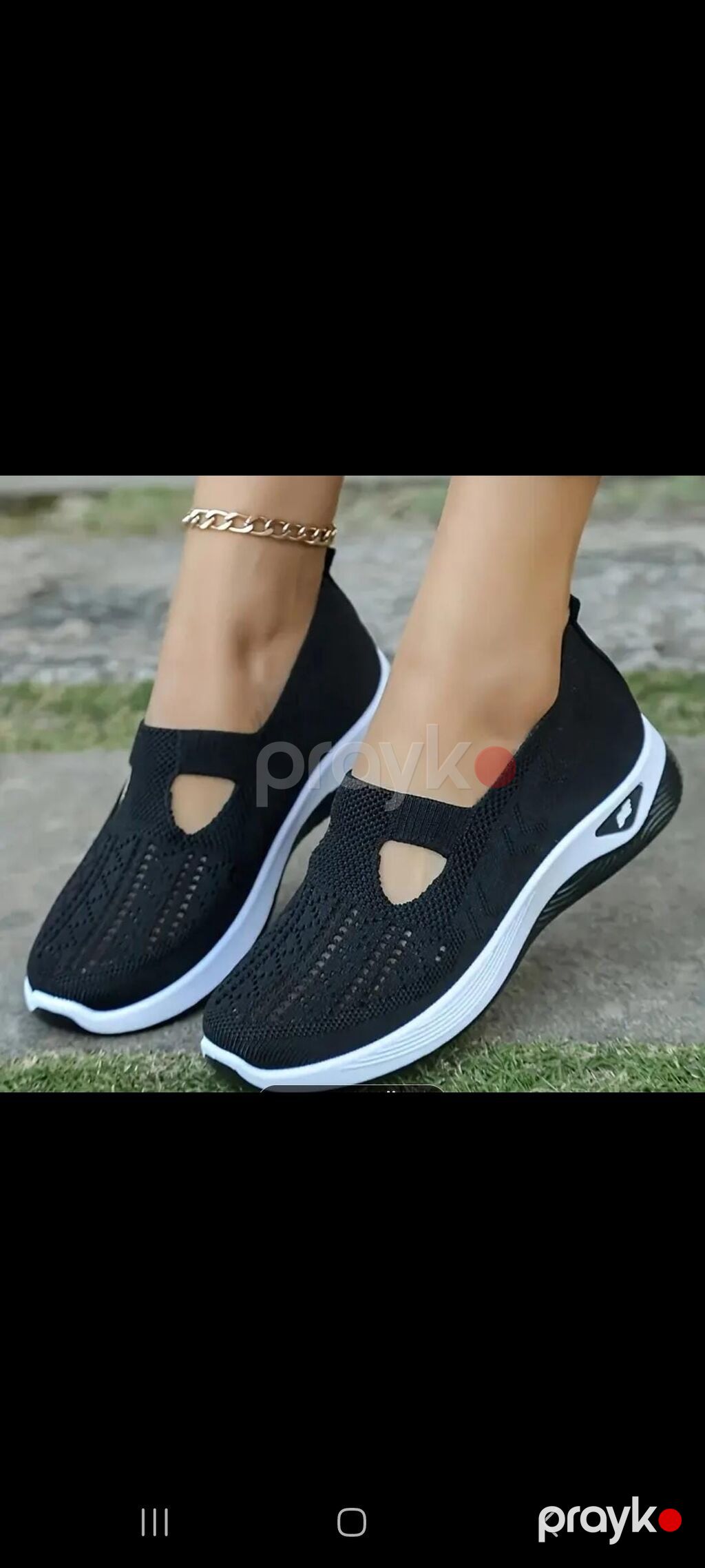 Qadınlar üçün slip-on idman ayaqqabısı – parlaq sarı rəng. - Yüngül — Krosovka, Bakı (2)