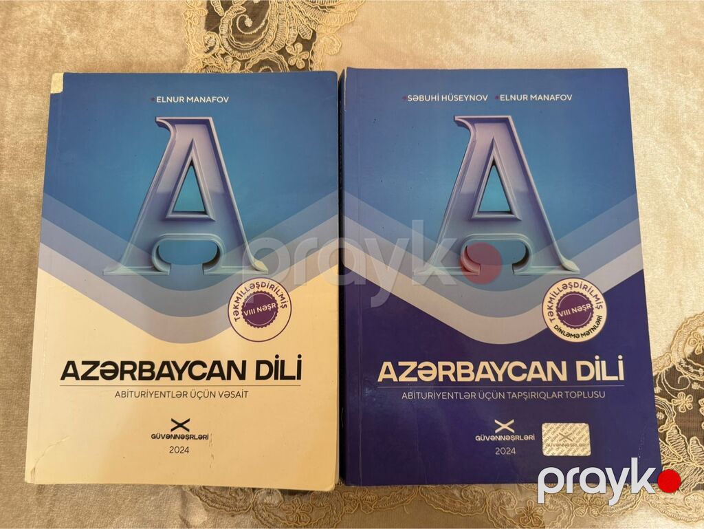 Məhsul: “Azərbaycan dili” abituriyentlər üçün dəst (2 kitab) - Nəşr — Kitablar, Bakı