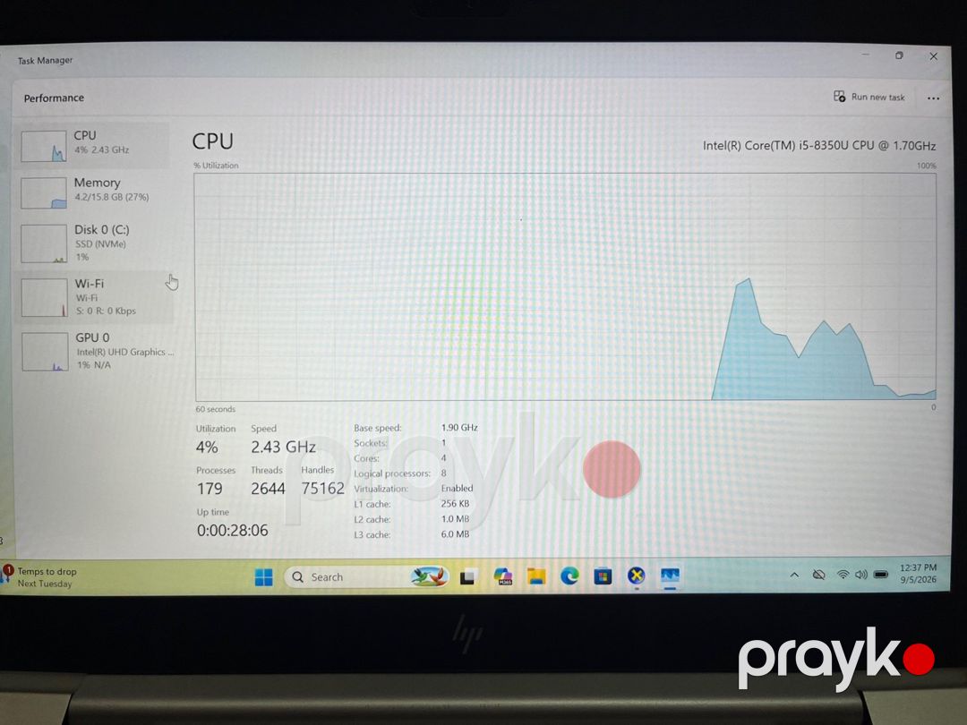 Noutbuk HP EliteBook 840 G5 — Noutbuklar, Bakı (5)