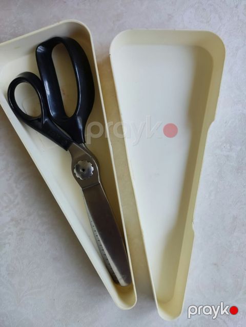 Parça üçün zikzak kəsən qayçı (pinking shears) - Bıçaq: paslanmayan — Bakı
