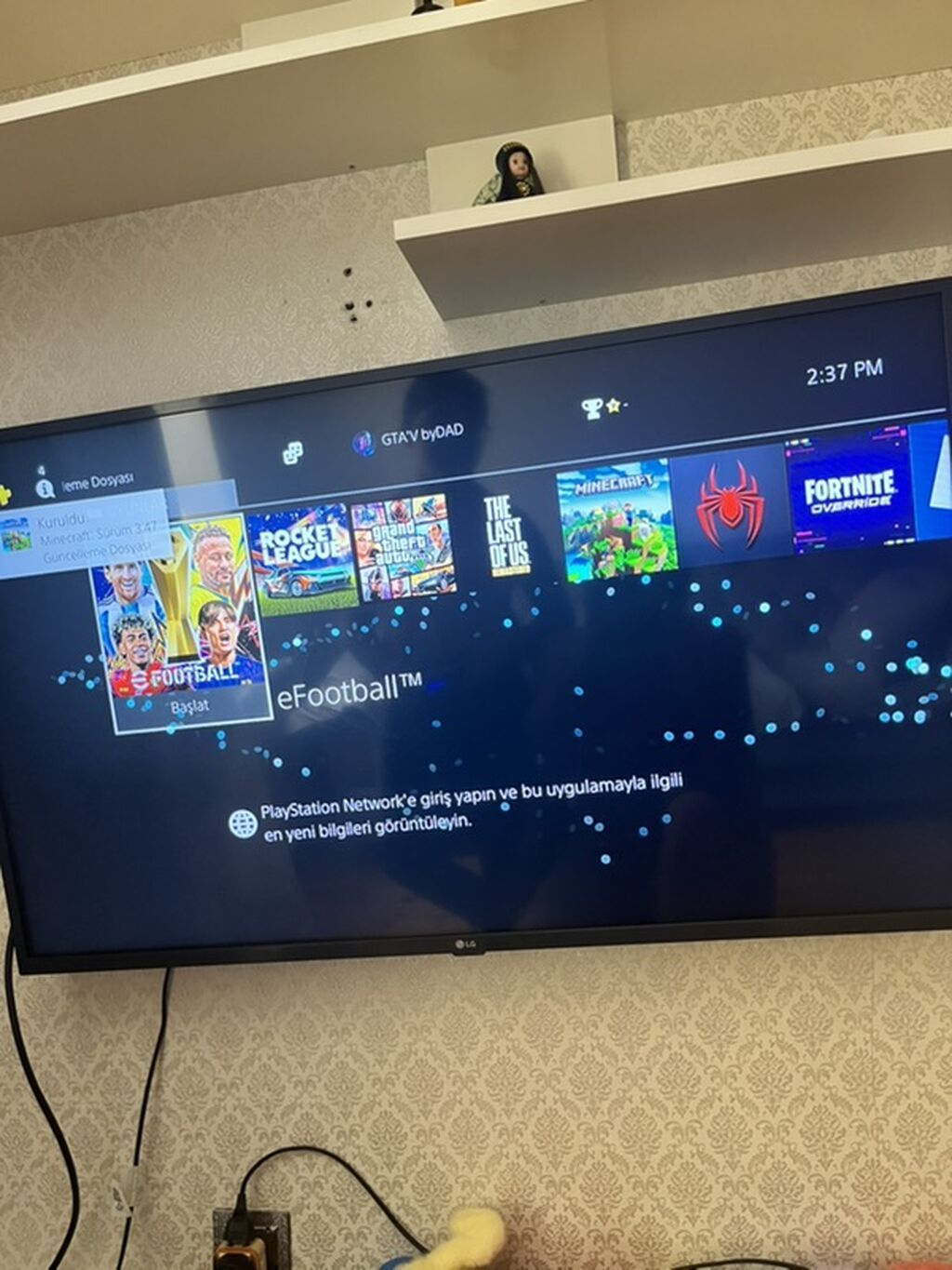 Salam. Səliqəli işlədilmiş PlayStation 4 Slim satıram. Yaddaşı — Oyun konsolları, Bakı (2)