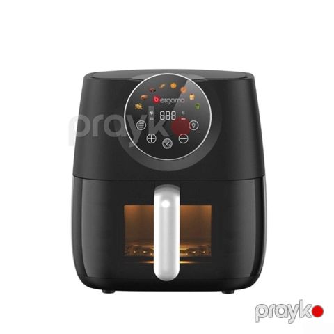 Aerofritür Bergamo BG-AF6428B6D Black 6L 1700W Rəsmi iş yeri olan — Bakı