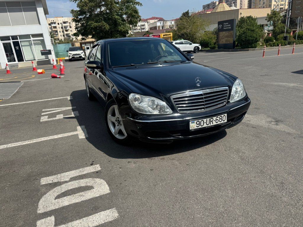 Mercedes S 320, 3.2 L, 2005 il, 380 000 km — Avtomobillər, Bakı