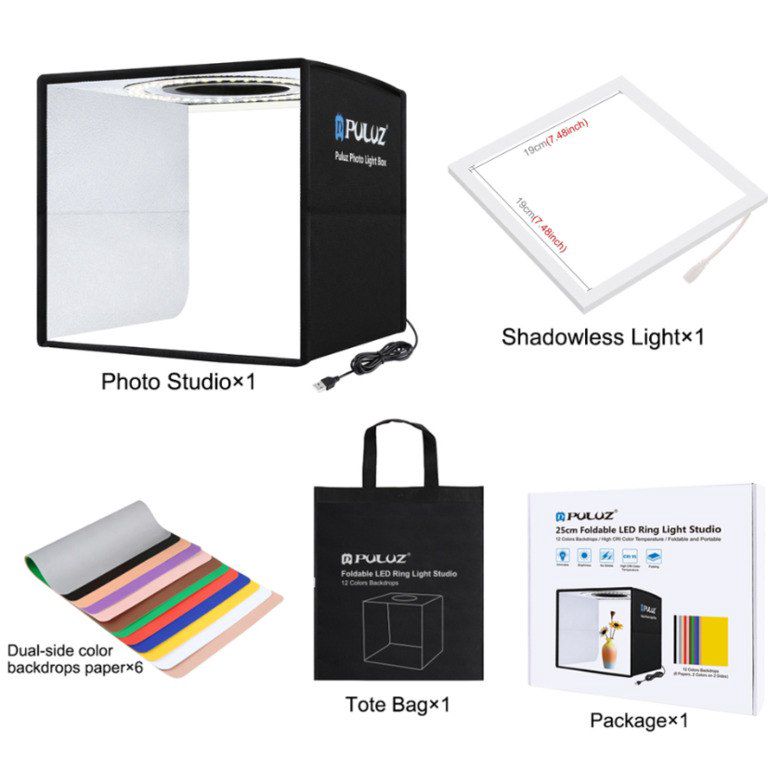 Light box "Puluz 25x25" — Foto və video texnikası, Bakı (3)