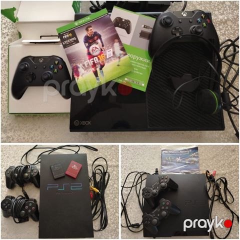 Play Station 3.qiymet 300 man.320gb yaddas. Play Station 2.qiymet 200