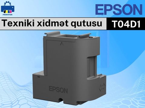 Epson texniki xidmət qutusu "T 04D1" — Bakı