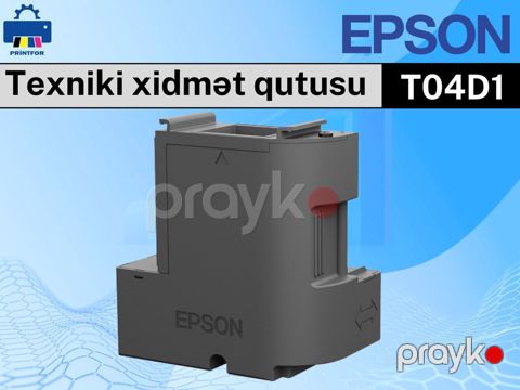 Epson texniki xidmət qutusu "T 04D1" — Bakı