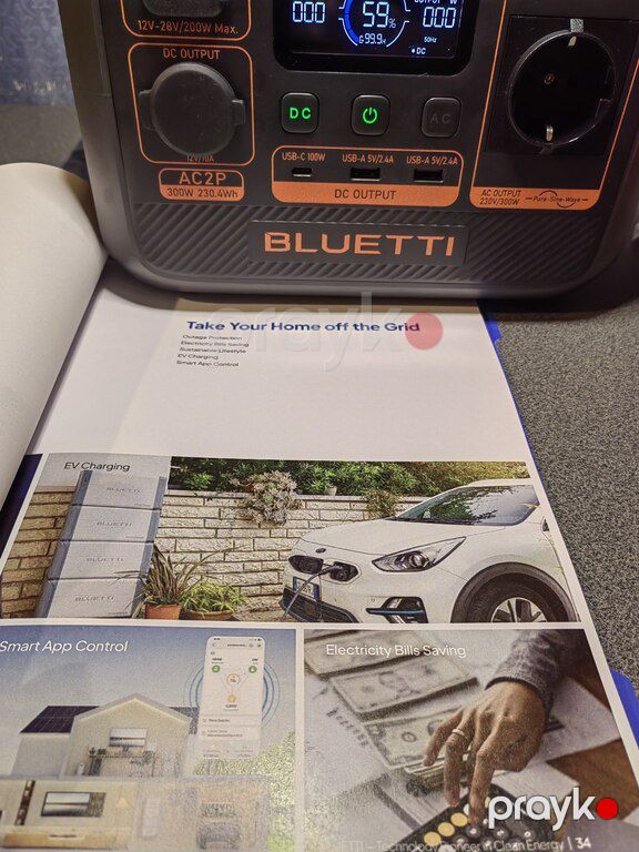 "Bluetti AC2P" rezerv enerji qurğusu — İşıqlandırma, Bakı (8)