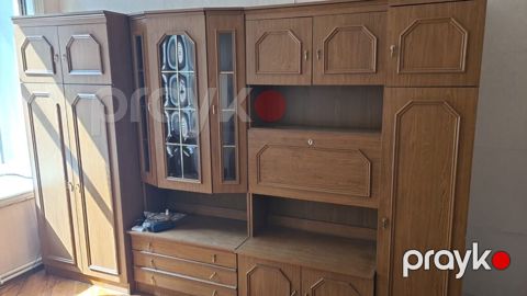 Qonaq otağı üçün modul divar mebeli - Material: taxta teksturalı — Bakı