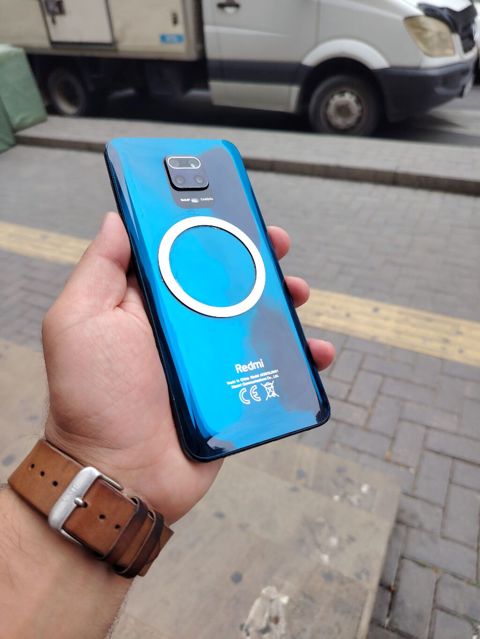 Redmi Note 9 Pro, 128 GB, rəng - Göy, Sensor, Barmaq izi, İki sim kartlı — Bakı