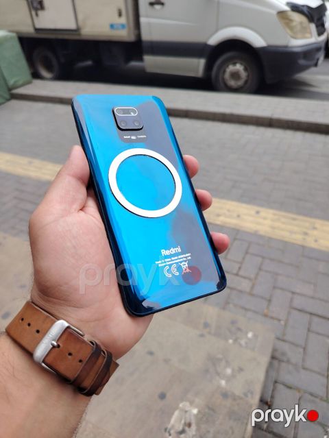 Redmi Note 9 Pro, 128 GB, rəng - Göy, Sensor, Barmaq izi, İki sim kartlı — Bakı