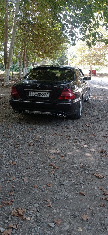 Mercedes S 320, 3.2 L, 2001 il, 337 000 km — Avtomobillər, Ağcabədi (2)