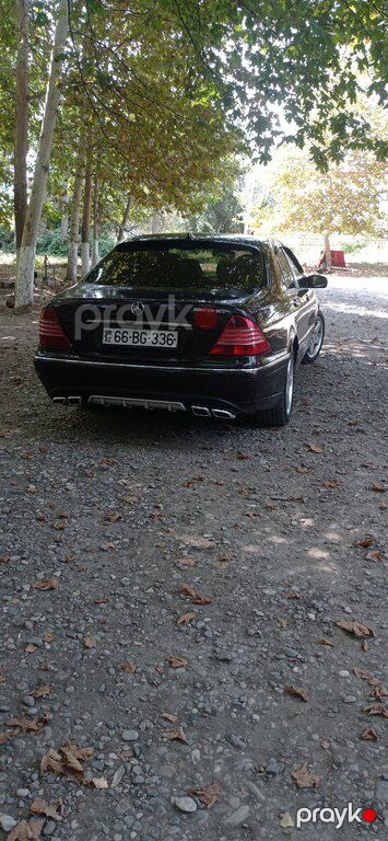 Mercedes S 320, 3.2 L, 2001 il, 337 000 km — Avtomobillər, Ağcabədi (2)
