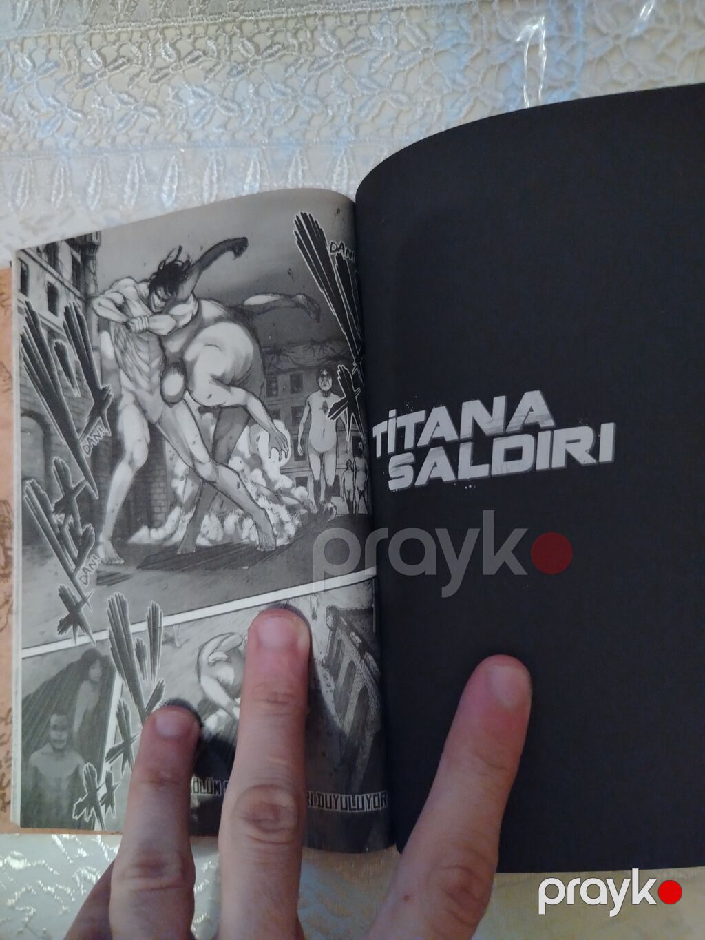 Məhsul: Titana Saldırı (Attack on Titan) – 2-ci cild Müəllif: Hajime — Kitablar, Bakı (4)
