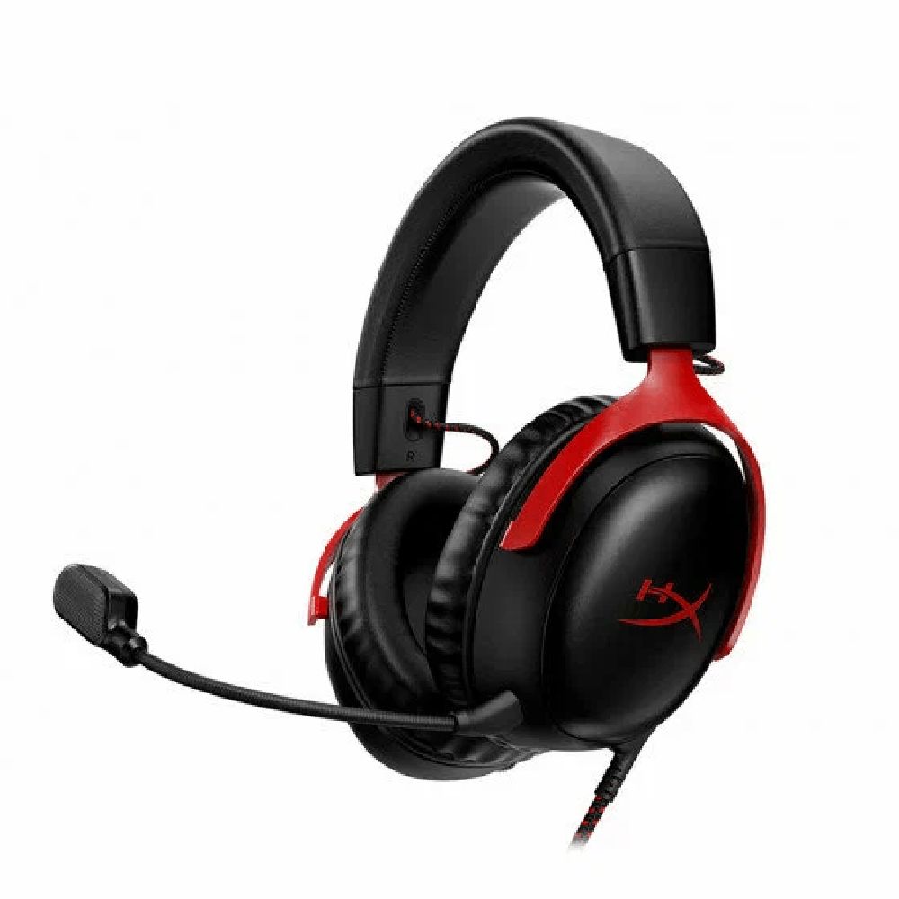 Qulaqlıq HyperX Cloud III Gaming Black-Red / 727A9AA — Oyun qulaqcıqları, Bakı (2)