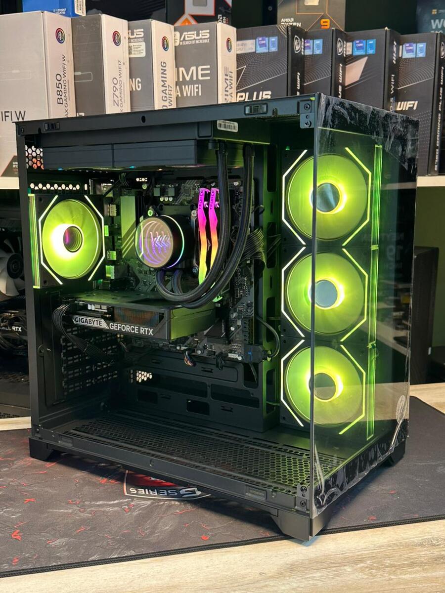 Gaming PC RTX 5060 8GB Ryzen 5 9600X 16GB DDR5 6000 MHZ 1TB Nvme M.2 SSD — Masaüstü kompüterlər, Bakı (2)
